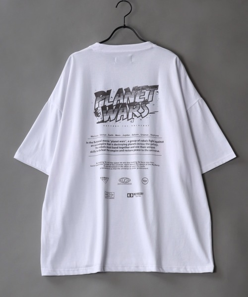 SITRY(シトリー)の「Fiction Movie Design T-Shirt/ヴィンテージライク フィクションムービープリント オーバーサイズ 半袖Tシャツ レディース メンズ(Tシャツ/カットソー・レディース・ホワイト/グレー系その他/ホワイト系その他/チャコール・M/L)」の6枚目の写真