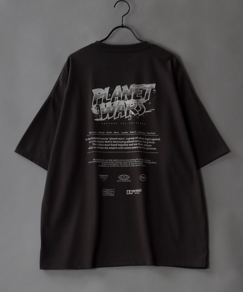 SITRY(シトリー)の「Fiction Movie Design T-Shirt/ヴィンテージライク フィクションムービープリント オーバーサイズ 半袖Tシャツ レディース メンズ(Tシャツ/カットソー・レディース・ホワイト/グレー系その他/ホワイト系その他/チャコール・M/L)」の8枚目の写真