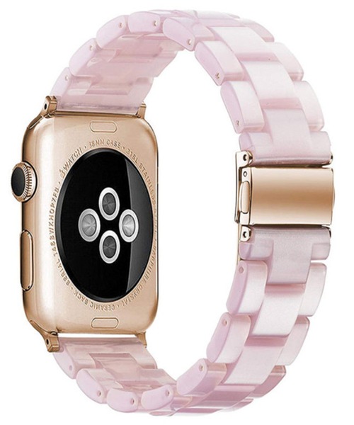 UNii(ユニー)の「マーブル樹脂バンド Apple Watch バンド ベルト 41/40/38mm べっこう 大理石 軽量 韓国(デジタル腕時計・レディース・その他/ライトブルー/その他2/クリーム/ホワイト/ピンク/コーラルピンク・ONE SIZE)」の16枚目の写真