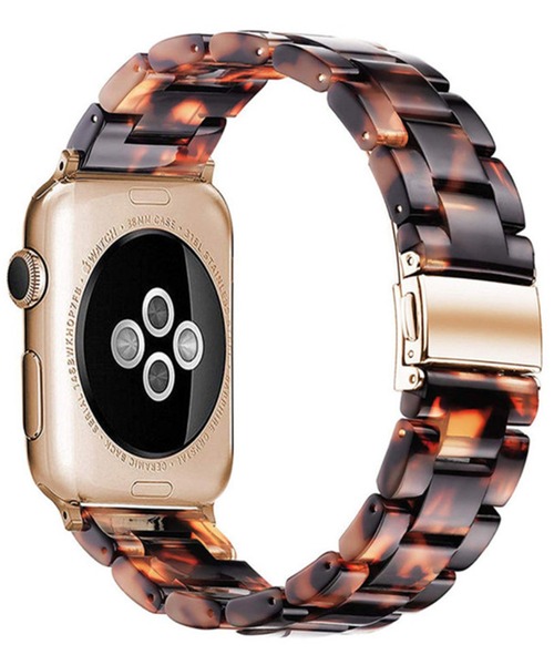 UNii(ユニー)の「マーブル樹脂バンド Apple Watch バンド ベルト 41/40/38mm べっこう 大理石 軽量 韓国(デジタル腕時計・レディース・その他/ライトブルー/その他2/クリーム/ホワイト/ピンク/コーラルピンク・ONE SIZE)」の15枚目の写真