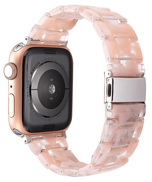 UNii(ユニー)の「マーブル樹脂バンド Apple Watch バンド ベルト 41/40/38mm べっこう 大理石 軽量 韓国(デジタル腕時計・レディース・その他/ライトブルー/その他2/クリーム/ホワイト/ピンク/コーラルピンク・ONE SIZE)」の17枚目の写真