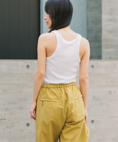 Calvin Klein/カルバンクライン CTN CONTOUR RIB TANK タンクトップ（タンクトップ）｜Calvin Klein（カルバン・クライン）