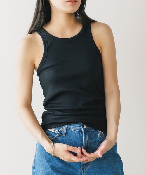 カルバンクライン　タンクトップ セール】Calvin Klein/カルバンクライン CTN CONTOUR RIB TANK