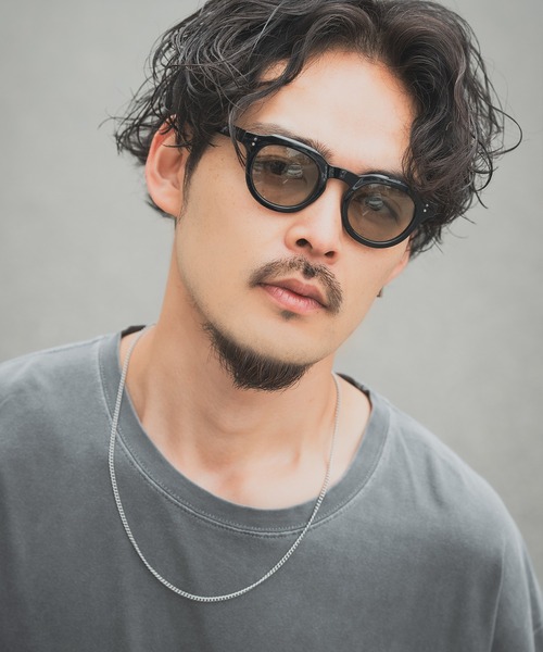 SIDEWAY STANCE（サイドウェイスタンス）の「【SIDEWAY STANCE】クラウンパントサングラス（サングラス・メンズ・クリア/ライトベージュ/ブラック/ライトブルー/グレー・FREE）」の6枚目の写真