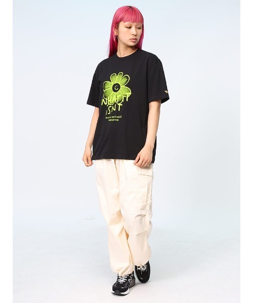 花*褌様 everyone ぼかしロゴ Tシャツ M 前橋限定 everyone エブリワン ぼかし logo 前橋限定 Tシャツ