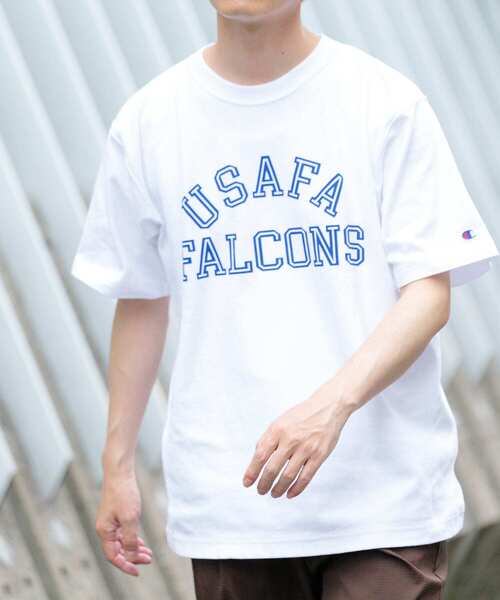 【新品．未使用】Champion ホワイトシャツ 1919 Champion 1919 White T-Shirt Rochester New York Embroidered