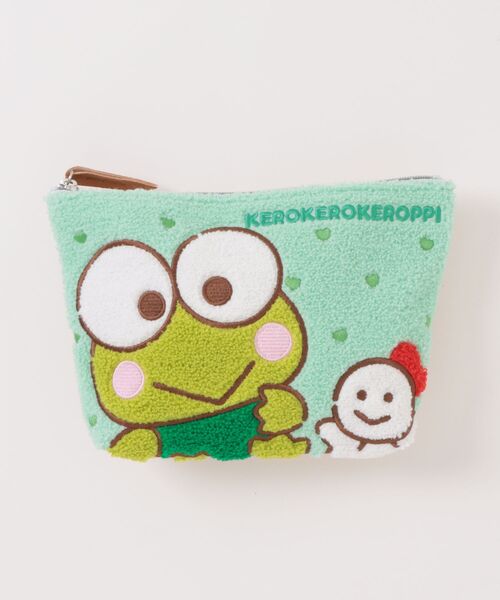 sanrio（サンリオ）の「サンリオキャラクター　さがら刺繍ポーチ（ポーチ・レディース・スカイブルー/ブラック/サックスブルー/ライトブルー/ピンク系その他/イエロー系その他/バイオレット/パープル/ピンク系その他2/ベージュ/ネイビー/ダークブルー/イエロー/ホワイト/レッド/ピンク/ホワイト系その他2/ターコイズブルー/ホワイト系その他/ピンク系その他4/パープル系その他/ブラック系その他/ブルー/イエロー系その他2/ライトピンク/ピンク系その他3/レッド系その他/ライトパープル/スカイブルー系/スカイブルー系1/パープル系その他2/イエロー系その他3/ピンク系その他5/レッド系その他2/ブルー系その他/ブラウン系その他/レオパード/ブラウン系その他2/スカイブルー系4/ラベンダー/グリーン系その他/ベージュ系その他/グリーン/スカイブルー系2/パープル系その他4/ピンク系その他7/ピンク系/ブルー系その他2/グレー/スカイブルー系3/パープル系その他3/イエロー系その他4/ピンク系その他6・FREE）」の12枚目の写真