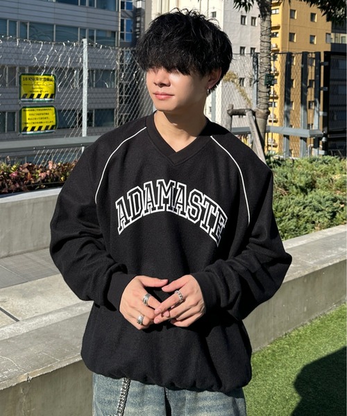 ADAMASTE(アダマスト)の「inside out college logo sweat - インサイドアウトカレッジロゴスウェット(スウェット・メンズ・レッド/ブラック/ブルー・MEDIUM/LARGE)」の18枚目の写真