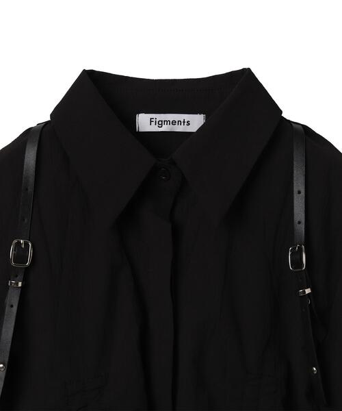 RUFFLOG ブラック ショートスリーブシャツ 24SS ショートスリーブ Tシャツ （ビッグロゴ