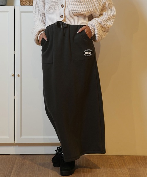 ROXY（ロキシー）の「ROXY/ロキシー スウェットスカート RSK244001（スカート・レディース・ブラック/ライトグレー・L/M）」の3枚目の写真