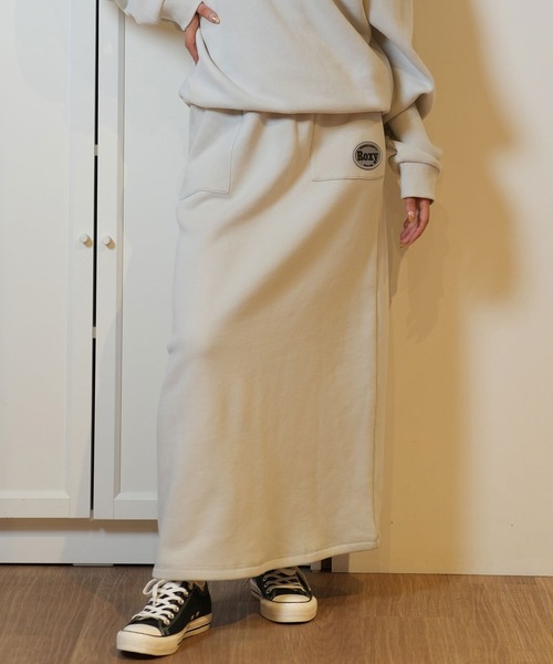 ROXY（ロキシー）の「ROXY/ロキシー スウェットスカート RSK244001（スカート・レディース・ブラック/ライトグレー・L/M）」の8枚目の写真