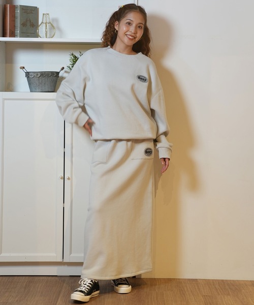 ROXY（ロキシー）の「ROXY/ロキシー スウェットスカート RSK244001（スカート・レディース・ブラック/ライトグレー・L/M）」の11枚目の写真