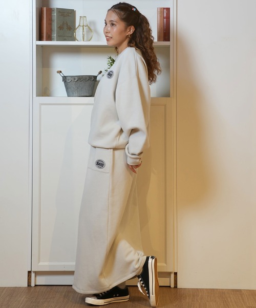 ROXY（ロキシー）の「ROXY/ロキシー スウェットスカート RSK244001（スカート・レディース・ブラック/ライトグレー・L/M）」の12枚目の写真