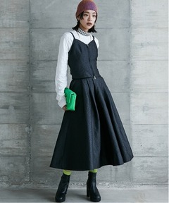 セール】NS JACQUARD HEPBURN DRESS（NSジャカードヘプバーンドレス