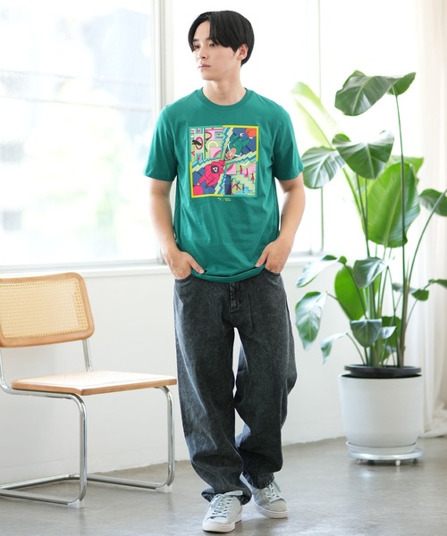【コラボ】PUMA × イカゲーム 半袖Tee/コットンTee グラフィックデザイン ユニセックス 627426（Tシャツ/カットソー）｜PUMA（プーマ）