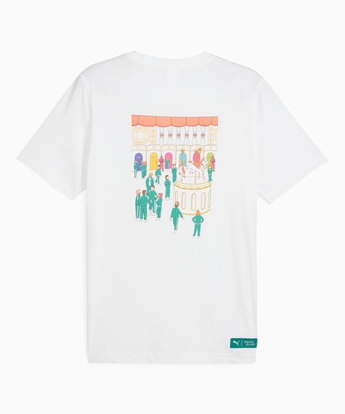 【コラボ】PUMA × イカゲーム 半袖Tee/コットンTee グラフィックデザイン ユニセックス 627426（Tシャツ/カットソー）｜PUMA（プーマ）