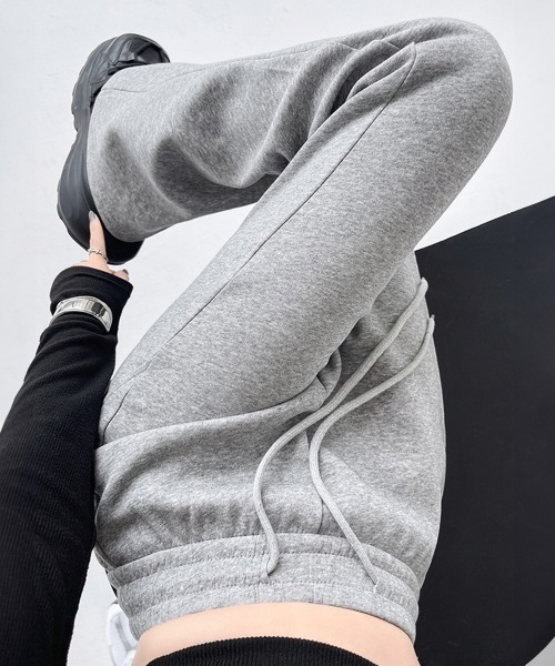 Miniministore(ミニミニストア)の「フレアパンツ レディース 美脚 脚長(スウェットパンツ・レディース・チャコールグレー/ライトグレー/ストーン/アイボリー/ピンク/ブラック・M/L/XL)」の21枚目の写真