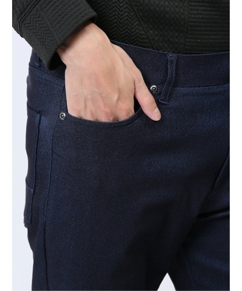 m.f.editorial（エムエフエディトリアル）の「【ソラーロ ストレッチ】m.f.エディトリアル メンズ スリムチノパンツ（チノパンツ・メンズ・ネイビー・S/MEDIUM/LARGE/X-LARGE）」の7枚目の写真