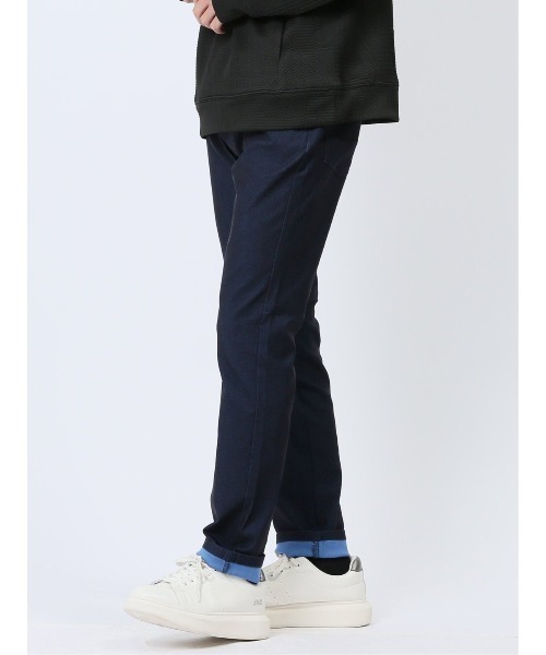 m.f.editorial（エムエフエディトリアル）の「【ソラーロ ストレッチ】m.f.エディトリアル メンズ スリムチノパンツ（チノパンツ・メンズ・ネイビー・S/MEDIUM/LARGE/X-LARGE）」の10枚目の写真