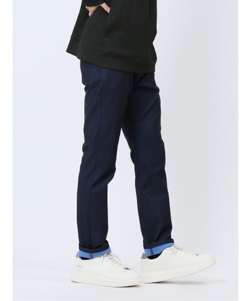 m.f.editorial（エムエフエディトリアル）の「【ソラーロ ストレッチ】m.f.エディトリアル メンズ スリムチノパンツ（チノパンツ・メンズ・ネイビー・S/MEDIUM/LARGE/X-LARGE）」の12枚目の写真