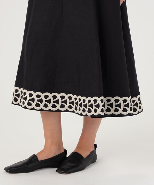 BY MALENE BIRGER（バイマレーネビルガー）の「BY MALENE BIRGER LEONNE フレアスカート（スカート・レディース・ブラック系その他・34）」の11枚目の写真