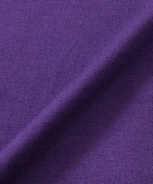 MACKINTOSH LONDON（マッキントッシュ ロンドン）の「クリアニット天竺カーディガン（カーディガン/ボレロ・レディース・オフホワイト/パープル系その他4/グレー系その他・40/38）」の15枚目の写真