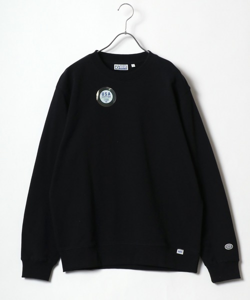 DISCUS（ディスカス）の「2025AW DISCUS/ディスカス  USAコットン スウェット クルーネックトレーナー レディース メンズ（スウェット・メンズ・オートミール/ベージュ/ネイビー/レンガ/グリーン/グレー/ブラック/サックスブルー/ブルー系その他/ピンク・M/L/XL）」の14枚目の写真