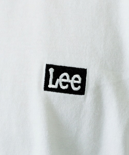 Lee（リー）の「Lee/リー【親子リンク】ロングセラー Leeロゴバックプリント長袖Tシャツ（Tシャツ/カットソー・メンズ・ホワイト/ブラック/ネイビー/ワインレッド・SMALL/MEDIUM/LARGE/X-LARGE）」の6枚目の写真