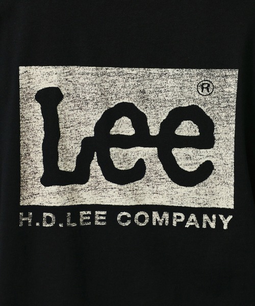 Lee（リー）の「Lee/リー【親子リンク】ロングセラー Leeロゴバックプリント長袖Tシャツ（Tシャツ/カットソー・メンズ・ホワイト/ブラック/ネイビー/ワインレッド・SMALL/MEDIUM/LARGE/X-LARGE）」の13枚目の写真