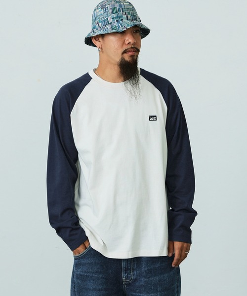 Lee（リー）の「Lee/リー【親子リンク】ロングセラー Leeロゴバックプリント長袖Tシャツ（Tシャツ/カットソー・メンズ・ホワイト/ブラック/ネイビー/ワインレッド・SMALL/MEDIUM/LARGE/X-LARGE）」の18枚目の写真