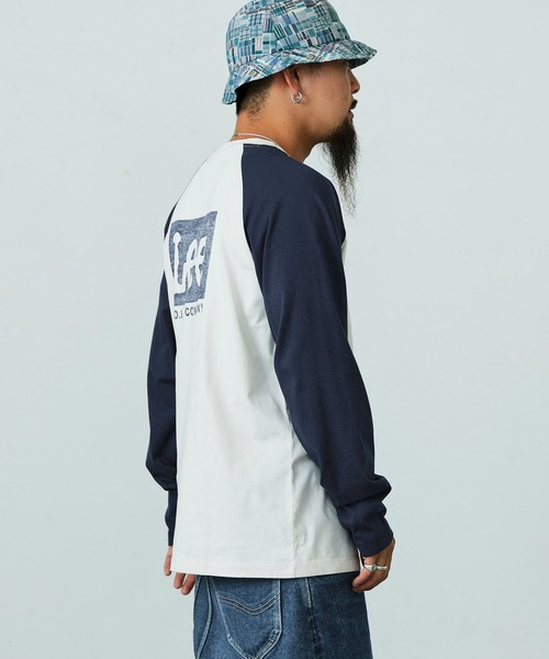 Lee（リー）の「Lee/リー【親子リンク】ロングセラー Leeロゴバックプリント長袖Tシャツ（Tシャツ/カットソー・メンズ・ホワイト/ブラック/ネイビー/ワインレッド・SMALL/MEDIUM/LARGE/X-LARGE）」の20枚目の写真