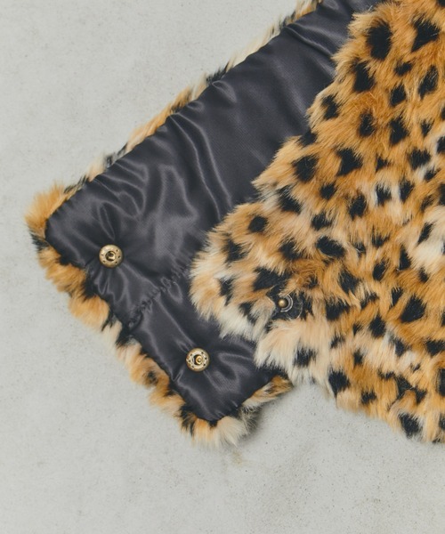 DOLCE&GABBANA ミンクティペット ヒョウ柄 レオパードファーティペット（マフラー）｜manana suerte（マニャーナ