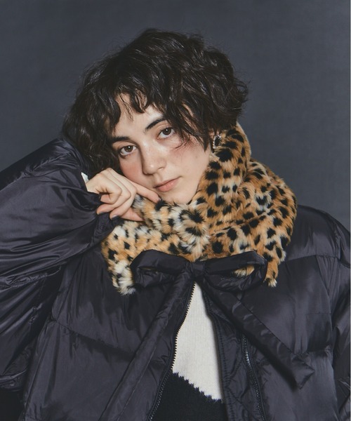 レオパードファーティペット（マフラー）｜manana suerte（マニャーナ