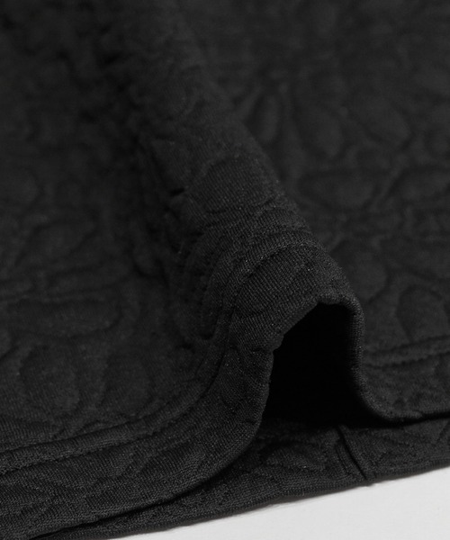 coca（coca）（コカ）の「花柄キルティングショートパンツ（その他パンツ・レディース・ブラック・L/M）」の8枚目の写真