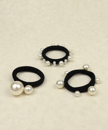 CEMONEMO | パールゴム 3セット(ヘアゴム)