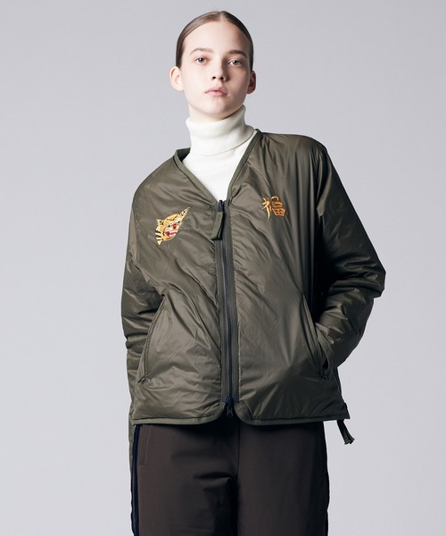 新品 TAION タイオン ナイロンジャケット リバーシブル ベトジャン 刺繍 TAION(タイオン)】〈ユニセックス〉ジャパンスペシャル リバーシブル