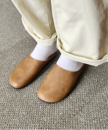 LOSUCA（ロスカ）の「フェイクレザースリッポン / ナチュラル フレンチ レトロ ヴィンテージ シティガール（スリッポン）」