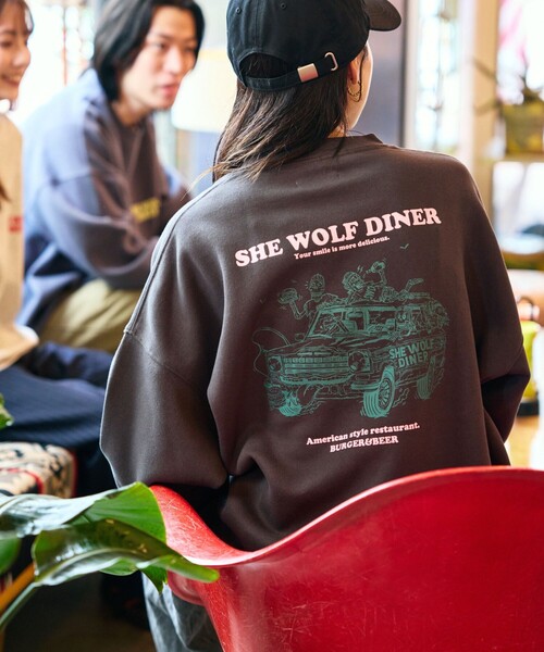 セール】限定展開 SHE WOLF DINER×FREAK'S STORE/シーウルフ