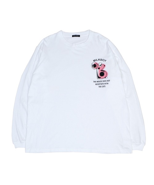 MILKBOY（ミルクボーイ）の「B LONG SLEEVE Tシャツ（Tシャツ/カットソー・レディース・A/B・FREE）」の3枚目の写真