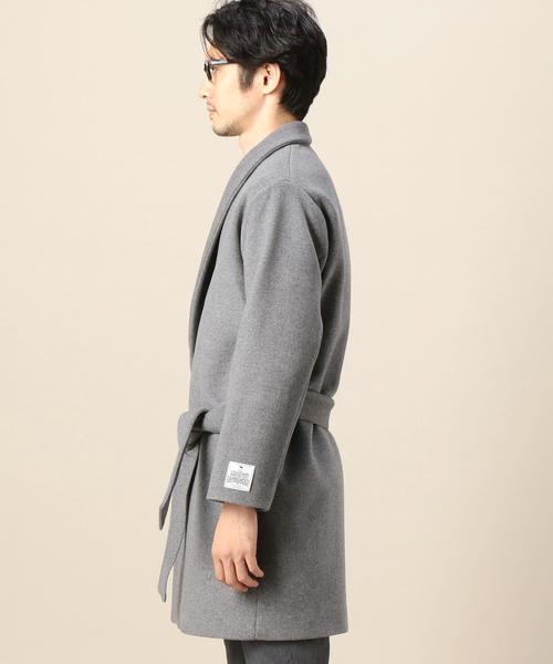 BEAUTY&YOUTH UNITED ARROWS（ビューティーアンドユースユナイテッドアローズ）の「BY メルトン ラップ コート◆（チェスターコート・メンズ・グレー/ロイヤルブルー・MEDIUM/LARGE/SMALL）」の5枚目の写真