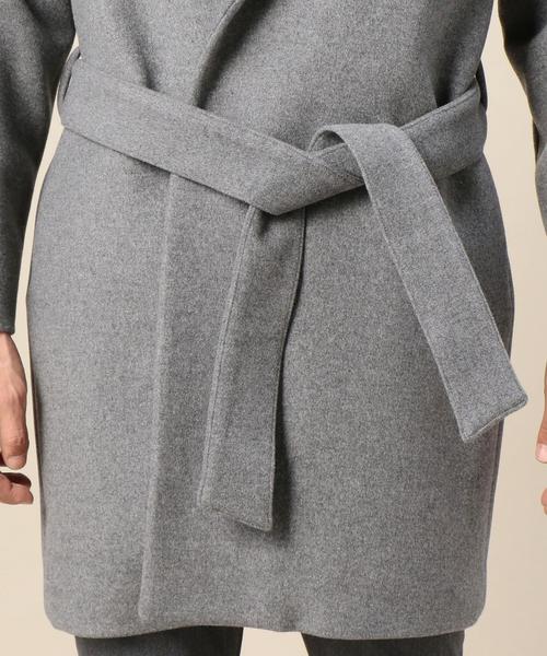 BEAUTY&YOUTH UNITED ARROWS（ビューティーアンドユースユナイテッドアローズ）の「BY メルトン ラップ コート◆（チェスターコート・メンズ・グレー/ロイヤルブルー・MEDIUM/LARGE/SMALL）」の9枚目の写真