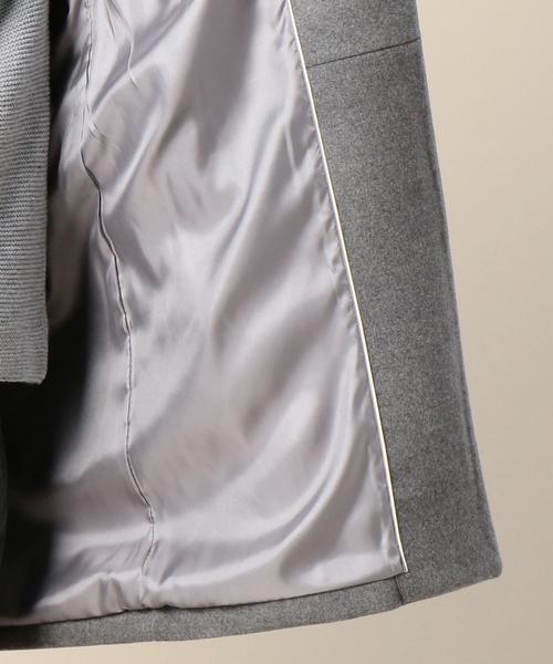 BEAUTY&YOUTH UNITED ARROWS（ビューティーアンドユースユナイテッドアローズ）の「BY メルトン ラップ コート◆（チェスターコート・メンズ・グレー/ロイヤルブルー・MEDIUM/LARGE/SMALL）」の3枚目の写真