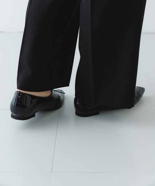 RODE SKO（ロデスコ）の「『MADE IN JAPAN』ポインテッドレースアップシューズ（ドレスシューズ・レディース・ブラック/モカ・36/37/38）」の11枚目の写真