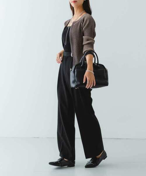 RODE SKO（ロデスコ）の「『MADE IN JAPAN』ポインテッドレースアップシューズ（ドレスシューズ・レディース・ブラック/モカ・36/37/38）」の18枚目の写真