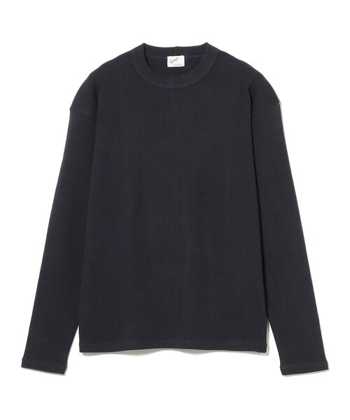 BEAMS F(ビームスエフ)の「Bonfil / クルーネック ロングスリーブ Tシャツ(Tシャツ/カットソー・メンズ・ブラック/ホワイト・MEDIUM)」の8枚目の写真