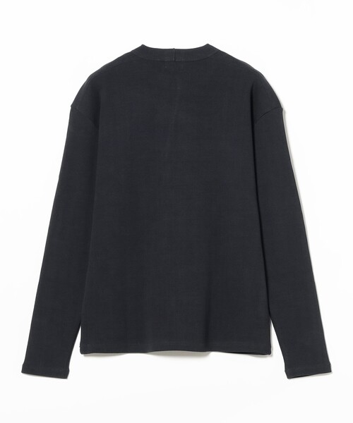 BEAMS F(ビームスエフ)の「Bonfil / クルーネック ロングスリーブ Tシャツ(Tシャツ/カットソー・メンズ・ブラック/ホワイト・MEDIUM)」の9枚目の写真