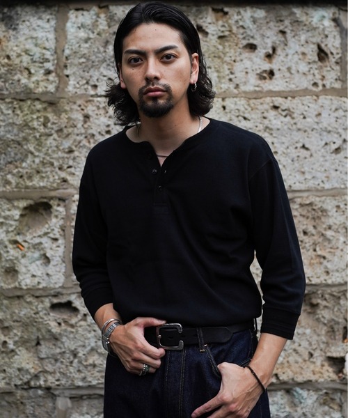 カットソー HALF SLEEVE HENRY NECK PACK T-SHIRT Schott/ショット/HALF SLEEVE HENRY NECK PACK T-SHIRT/ハーフ