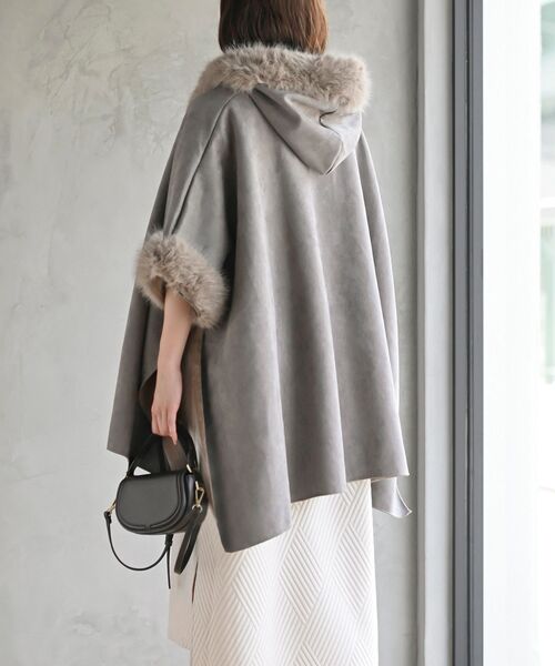 フェイクファーポンチョコート（ポンチョ）｜rps（アールピーエス）の