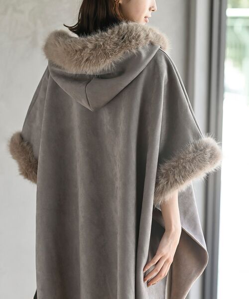 フェイクファーポンチョコート（ポンチョ）｜rps（アールピーエス）の