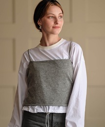 Mia   （ミア）の「ニットビスチェ（ジャージ）」